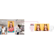 LG UH5E 75" Digital Signage Display, 4K UHD LCD, WebOS, 500 Nit Brightness, 3 HDMI Ports, WiFi, Ethernet, ENERGY STAR 7.0, Black - 75UH5E-B (1 Year Warranty)