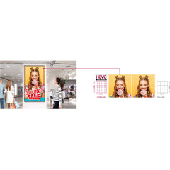 LG UH5E 75" Digital Signage Display, 4K UHD LCD, WebOS, 500 Nit Brightness, 3 HDMI Ports, WiFi, Ethernet, ENERGY STAR 7.0, Black - 75UH5E-B (1 Year Warranty)