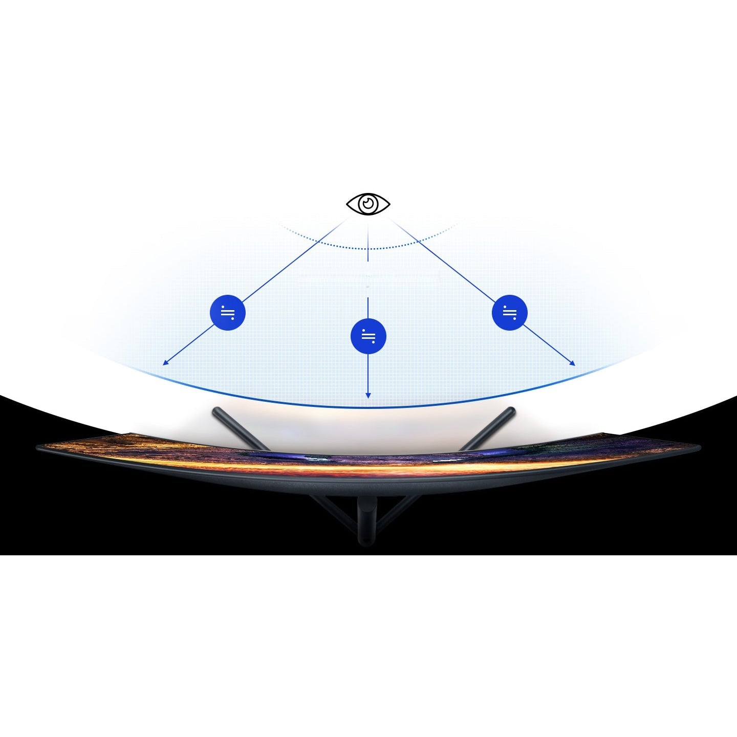 Samsung 32IN CURVED 4K MONITOR (LU32R590CWNXZA)