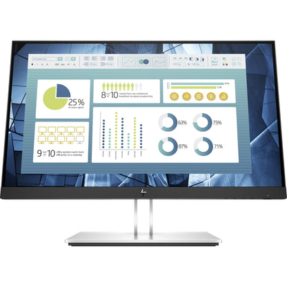 HP 9VH72AA E22 G4 FHD Monitor, Full HD 22" IPS Display, USB Hub, Ergonomic Design