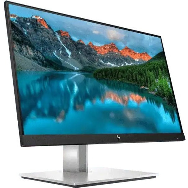 HP 9VH72AA E22 G4 FHD Monitor, Full HD 22" IPS Display, USB Hub, Ergonomic Design