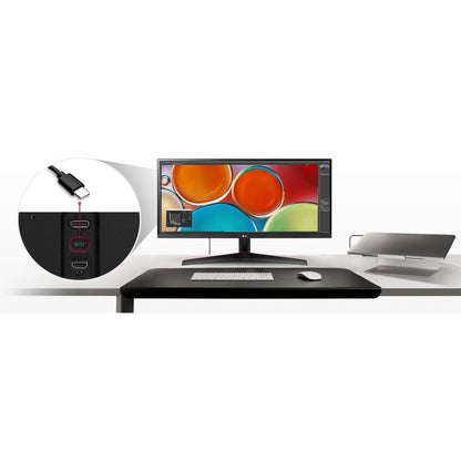 LG Ultrawide 29WP60G-B 29" Class UW-UXGA LCD Monitor - 21:9 - Black