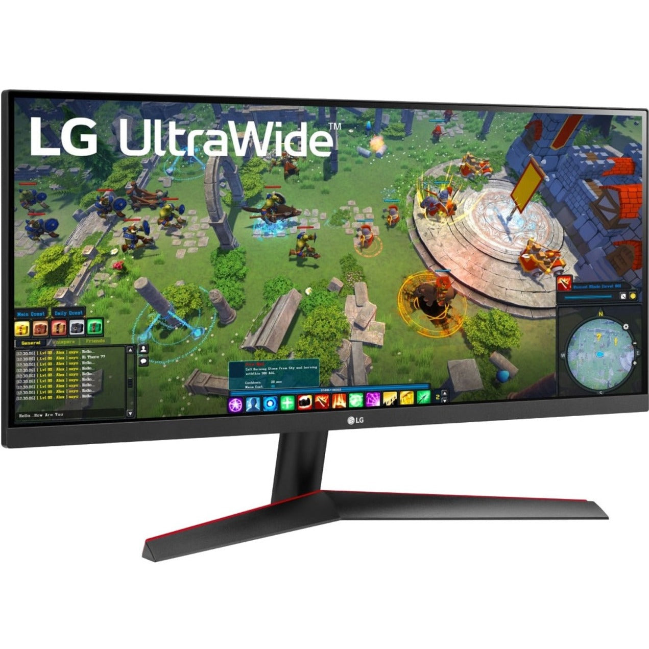 LG Ultrawide 29WP60G-B 29" Class UW-UXGA LCD Monitor - 21:9 - Black