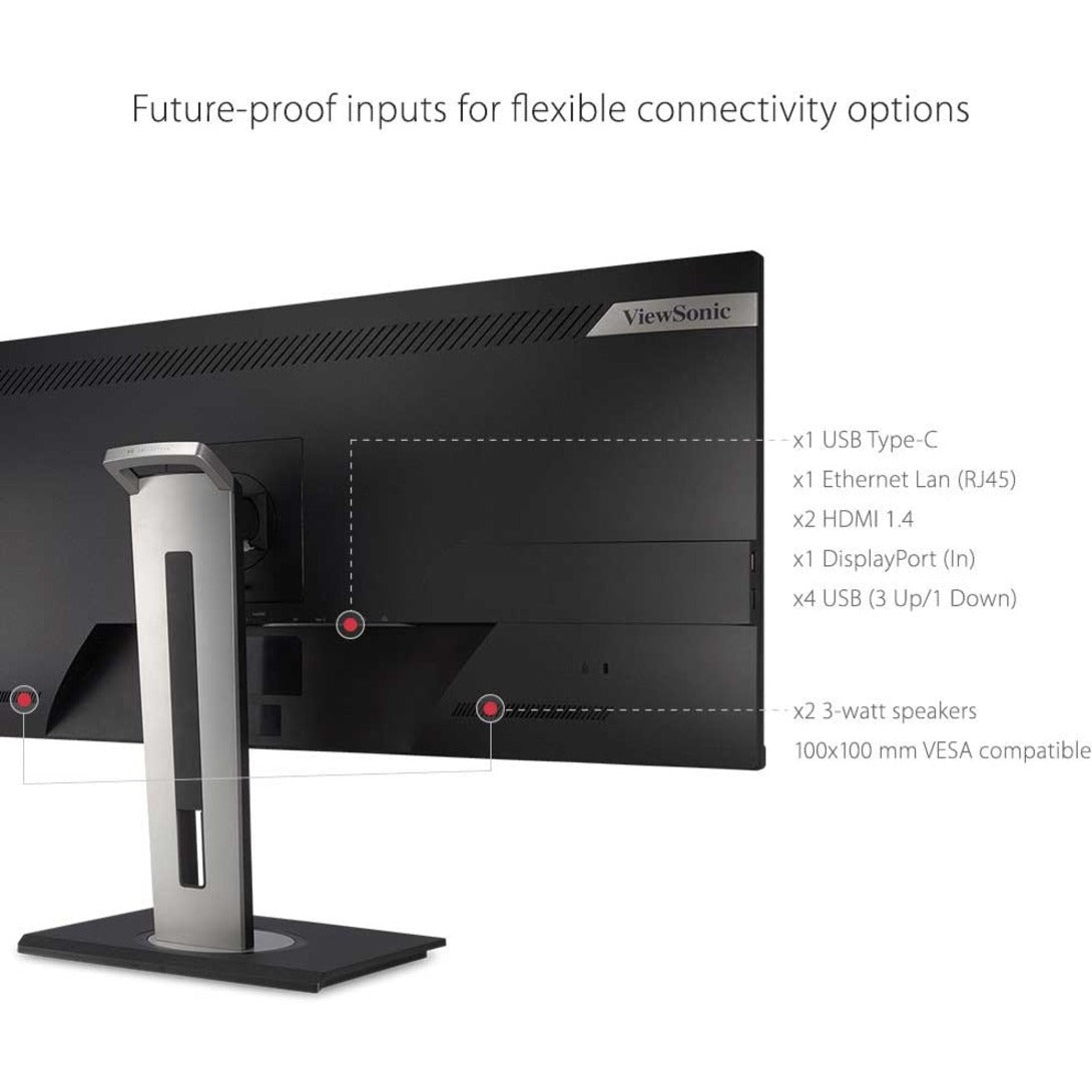 ViewSonic MN VG3456 34 Ultrawide Docking MN 3440x1440 USB-C (90W) Retail