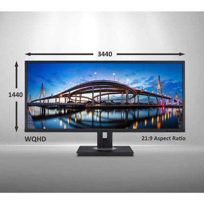 ViewSonic MN VG3456 34 Ultrawide Docking MN 3440x1440 USB-C (90W) Retail