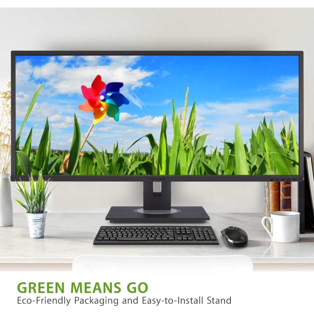 ViewSonic MN VG3456 34 Ultrawide Docking MN 3440x1440 USB-C (90W) Retail