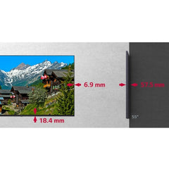 LG 86UL3J-B WebOS UHD Digital Signage Display, 86" LCD, 4K 3840x2160, 330 Nit Brightness, 8GB Memory, HDMI/USB Ports, Ethernet/Wireless LAN, webOS 6.0, Ashed Blue - 86UL3J-B (1 Year Warranty)