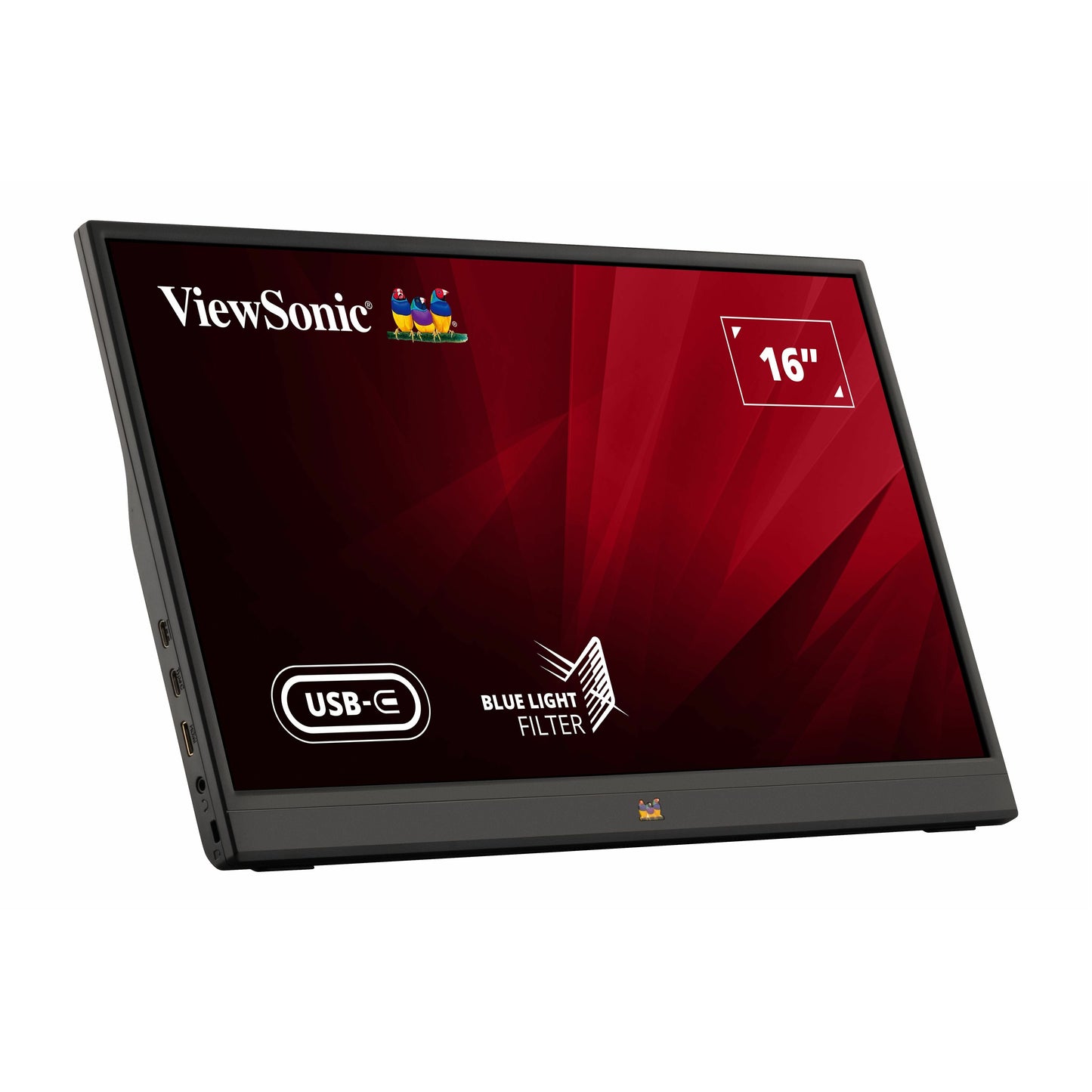 ViewSonic 15.6" Portable IPS Monitor,1920x1080 resolution,Mobile Ergonomics,USB-C,HDMI. (VA1655)