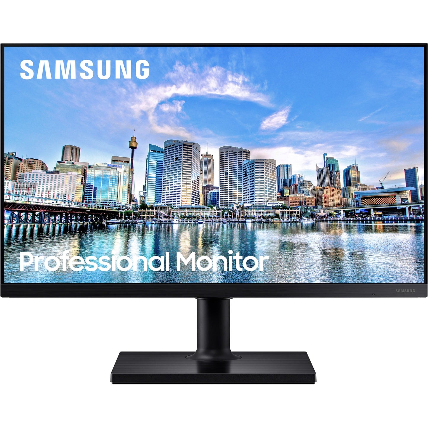 Samsung FT45 24" LCD Monitor Full HD Ultra Slim, 75Hz Refresh Rate, 5ms Response Time, 1920x1080 Resolution, 16:9 Aspect Ratio - F24T454FQN Black (1 Year Warranty)