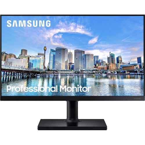 Samsung FT45 24" LCD Monitor Full HD Ultra Slim, 75Hz Refresh Rate, 5ms Response Time, 1920x1080 Resolution, 16:9 Aspect Ratio - F24T454FQN Black (1 Year Warranty)
