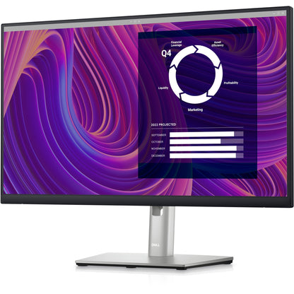 Dell P2423D 24" Class QHD LCD Monitor - 16:9 - Black, Silver (DELL-P2423D)