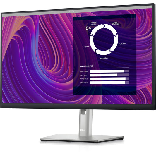 Dell P2423D 24" Class QHD LCD Monitor - 16:9 - Black, Silver (DELL-P2423D)
