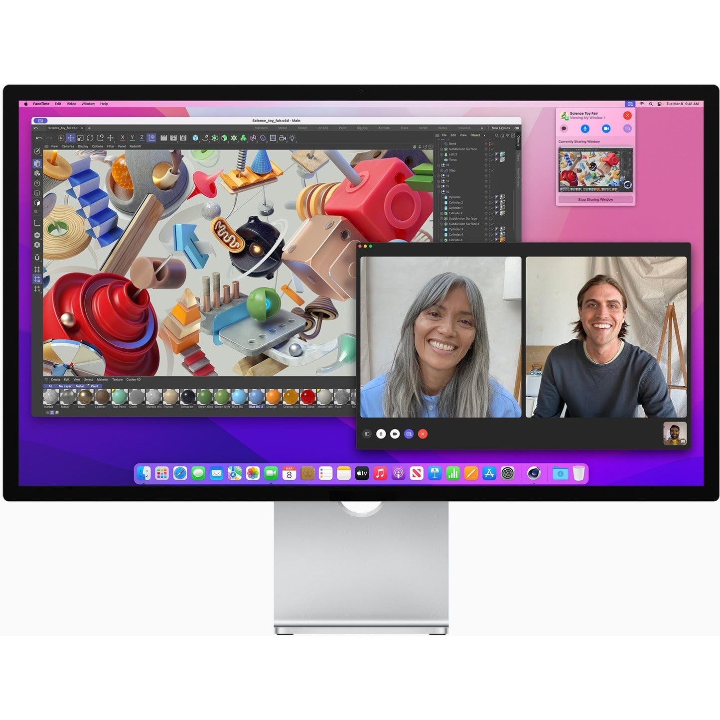 Apple Studio 27" Class Webcam 5K LCD Monitor (MMYW3LL/A)