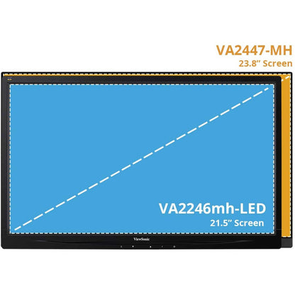 ViewSonic 24" 1080p MVA Monitor with HDMI and USB-C. (VA2447-MHU)