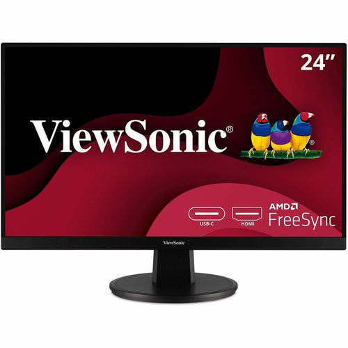 ViewSonic 24" 1080p MVA Monitor with HDMI and USB-C. (VA2447-MHU)