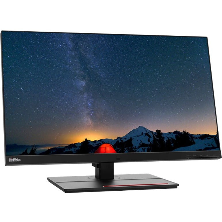 Lenovo ThinkVision P27u-20 27" 4K UHD Pro Monitor, Webcam, USB-C/Thunderbolt/HDMI, 100% sRGB, Adjustable VESA, Energy Star/EPEAT Gold (3-Year Limited Warranty)