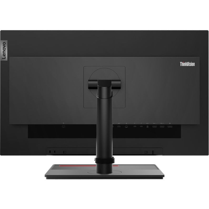 Lenovo ThinkVision P27u-20 27" 4K UHD Pro Monitor, Webcam, USB-C/Thunderbolt/HDMI, 100% sRGB, Adjustable VESA, Energy Star/EPEAT Gold (3-Year Limited Warranty)
