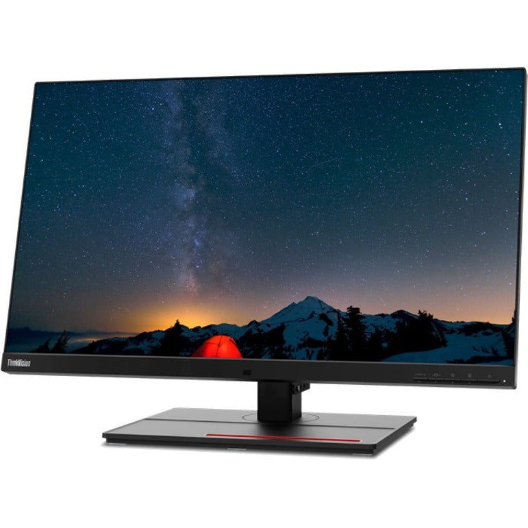 Lenovo ThinkVision P27u-20 27" 4K UHD Pro Monitor, Webcam, USB-C/Thunderbolt/HDMI, 100% sRGB, Adjustable VESA, Energy Star/EPEAT Gold (3-Year Limited Warranty)