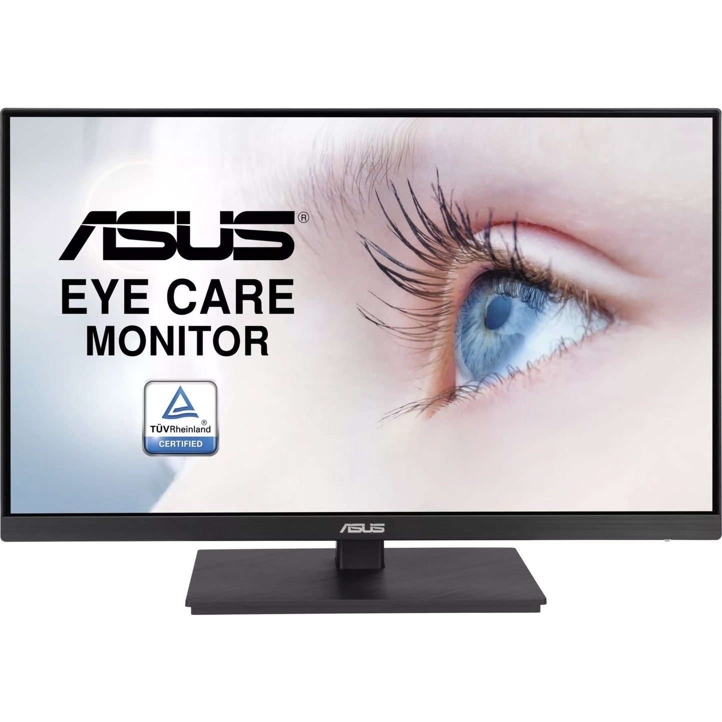 ASUS VA27EQSB 27" Full HD IPS Monitor, 75Hz Adaptive Sync/FreeSync, 300 Nit, Height Adjustable Stand, Built-in USB Hub, HDMI/DisplayPort, Eye Care+ Technology, Flicker-Free (3 Year Warranty)