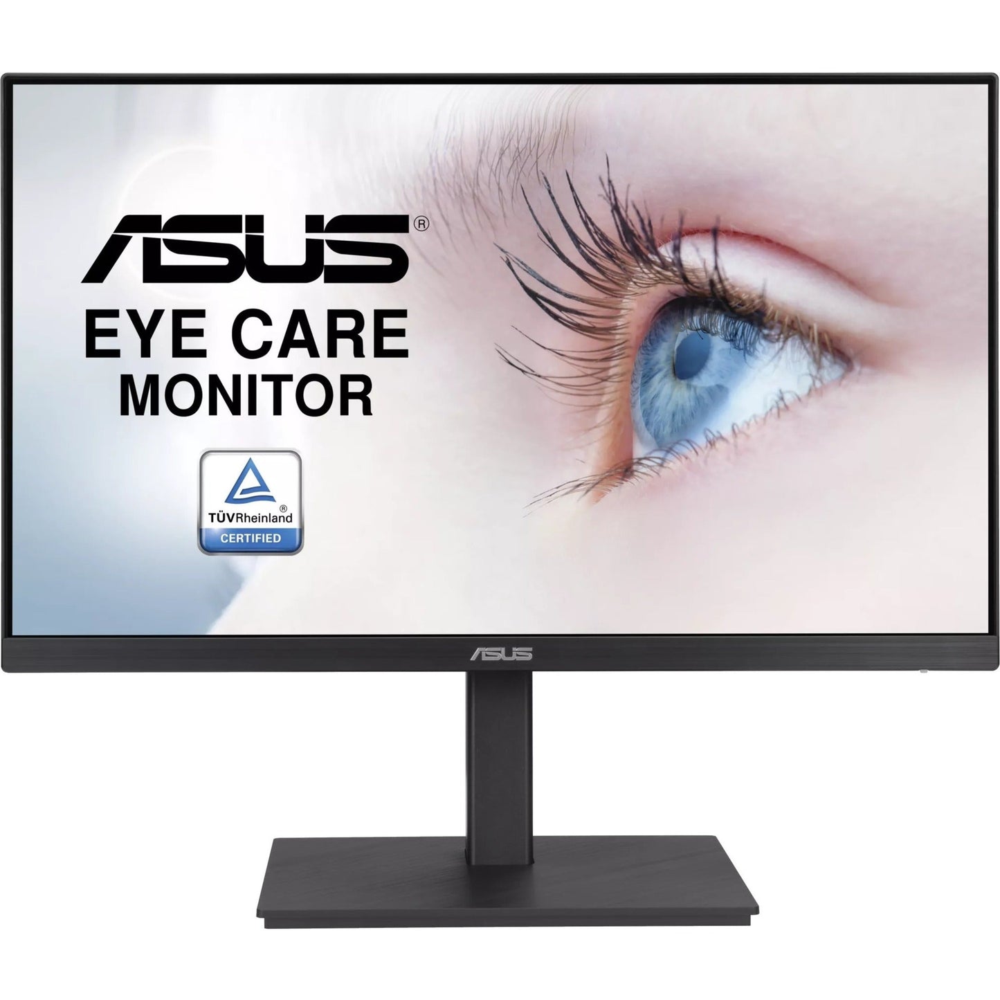 ASUS VA27EQSB 27" Full HD IPS Monitor, 75Hz Adaptive Sync/FreeSync, 300 Nit, Height Adjustable Stand, Built-in USB Hub, HDMI/DisplayPort, Eye Care+ Technology, Flicker-Free (3 Year Warranty)