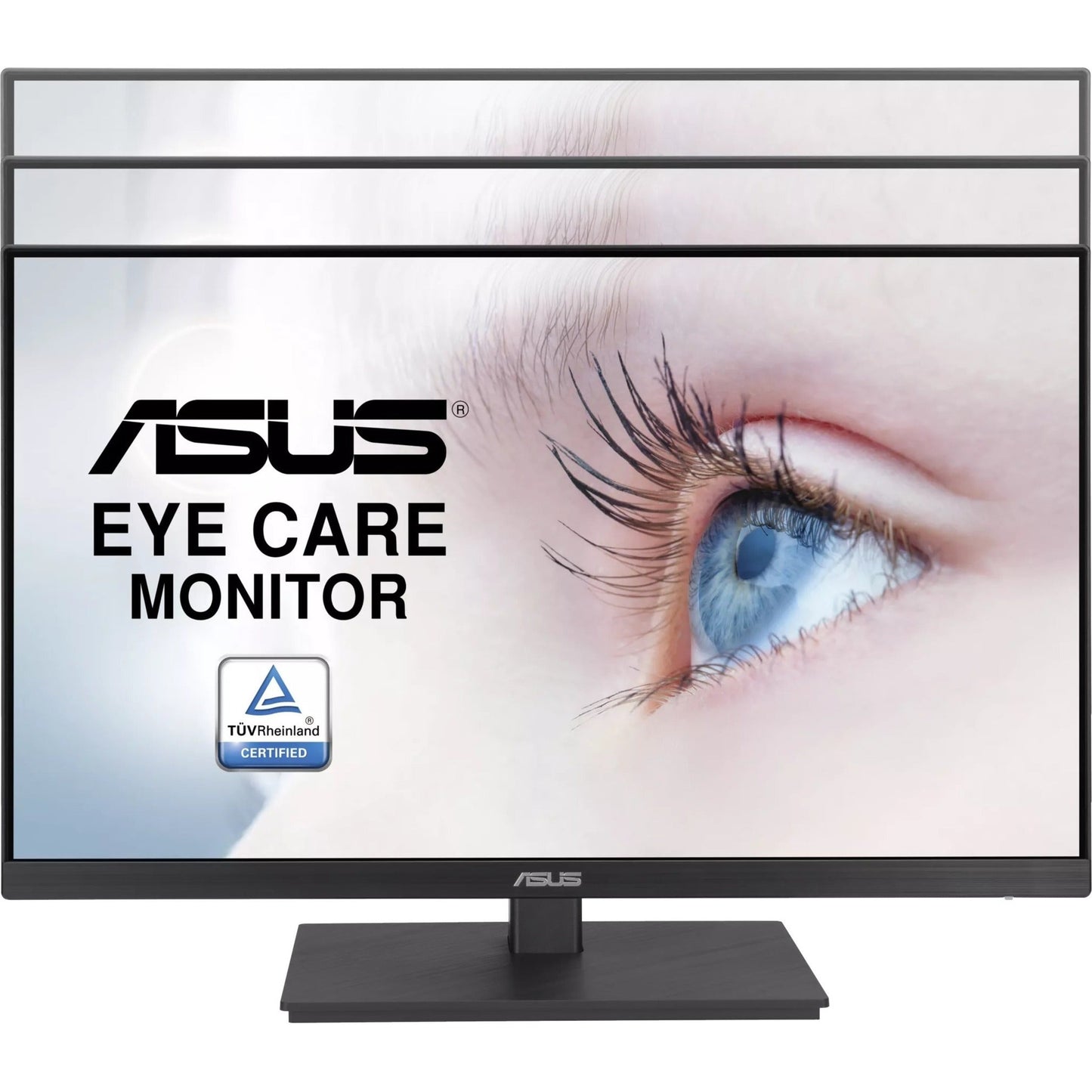ASUS VA27EQSB 27" Full HD IPS Monitor, 75Hz Adaptive Sync/FreeSync, 300 Nit, Height Adjustable Stand, Built-in USB Hub, HDMI/DisplayPort, Eye Care+ Technology, Flicker-Free (3 Year Warranty)