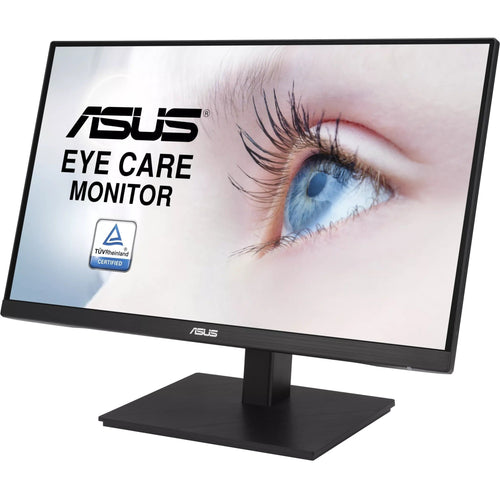 ASUS VA27EQSB 27" Full HD IPS Monitor, 75Hz Adaptive Sync/FreeSync, 300 Nit, Height Adjustable Stand, Built-in USB Hub, HDMI/DisplayPort, Eye Care+ Technology, Flicker-Free (3 Year Warranty)