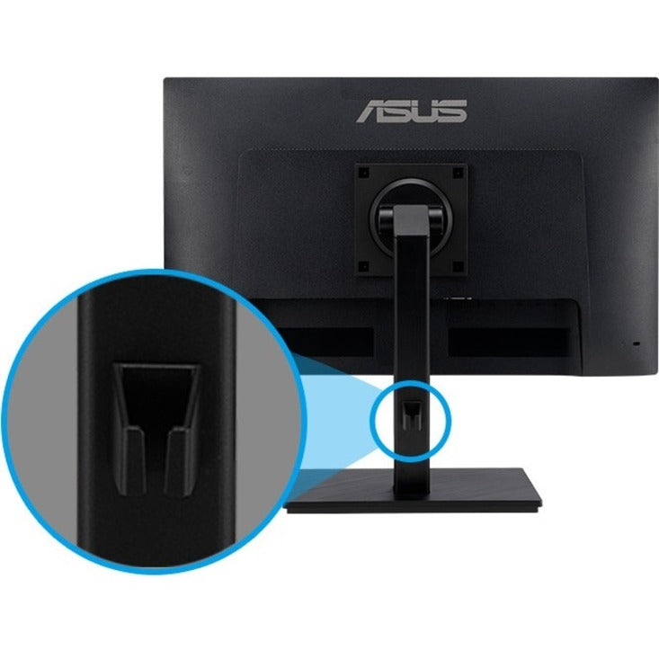 ASUS VA27EQSB 27" Full HD IPS Monitor, 75Hz Adaptive Sync/FreeSync, 300 Nit, Height Adjustable Stand, Built-in USB Hub, HDMI/DisplayPort, Eye Care+ Technology, Flicker-Free (3 Year Warranty)