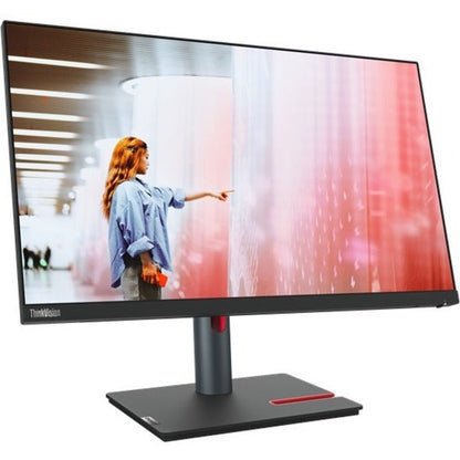 Lenovo ThinkVision P24q-30 LCD Monitor, 24" WQHD 2560x1440, IPS Display, 99% sRGB, USB Hub, Height/Tilt/Swivel/Pivot, Raven Black - 63B4GAR6US (3 Year Warranty)