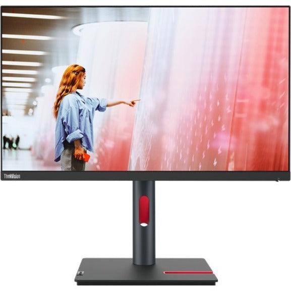 Lenovo ThinkVision P24q-30 LCD Monitor, 24" WQHD 2560x1440, IPS Display, 99% sRGB, USB Hub, Height/Tilt/Swivel/Pivot, Raven Black - 63B4GAR6US (3 Year Warranty)