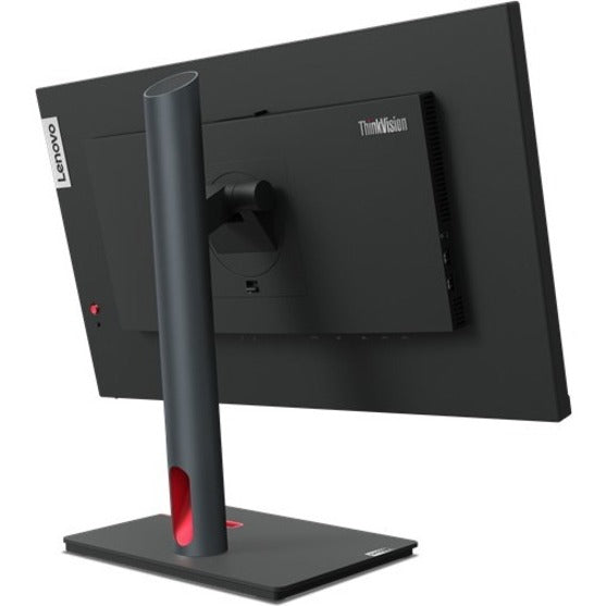 Lenovo ThinkVision P24q-30 LCD Monitor, 24" WQHD 2560x1440, IPS Display, 99% sRGB, USB Hub, Height/Tilt/Swivel/Pivot, Raven Black - 63B4GAR6US (3 Year Warranty)