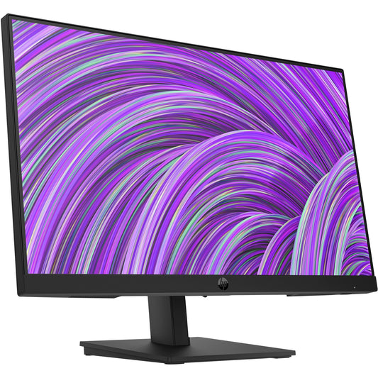 HP P22h G5 21.5" LCD Monitor, Full HD IPS Display, 75Hz, Built-in Speakers, Height Adjustable Stand, HDMI/DisplayPort/VGA, Anti-glare, Low Blue Light, Black - 64W30AA#ABA (3 Year Warranty)