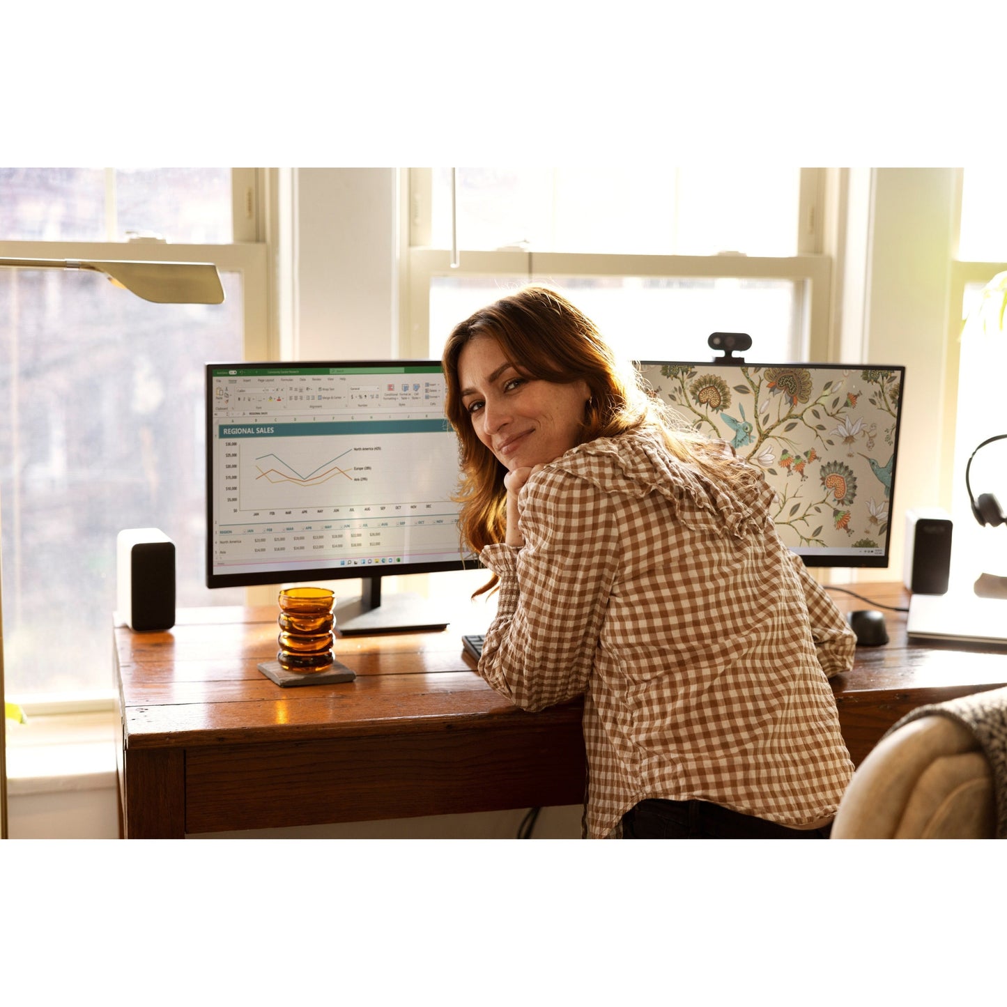 HP P24 G5 24" Class Full HD LCD Monitor - 16:9 - Black (64X66AA#ABA)