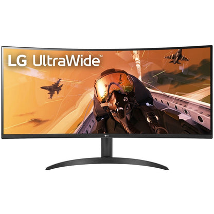 LG Ultrawide 34WP60C-B 34" Class UW-QHD Curved Screen Gaming LCD Monitor - 21:9