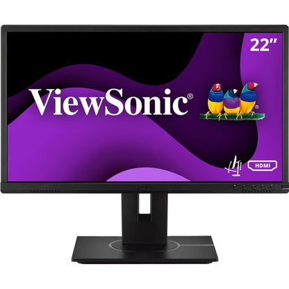 ViewSonic 22" 1080p Ergonomic 40-Degree Tilt Monitor with HDMI, DP, and VGA. (VG2240)