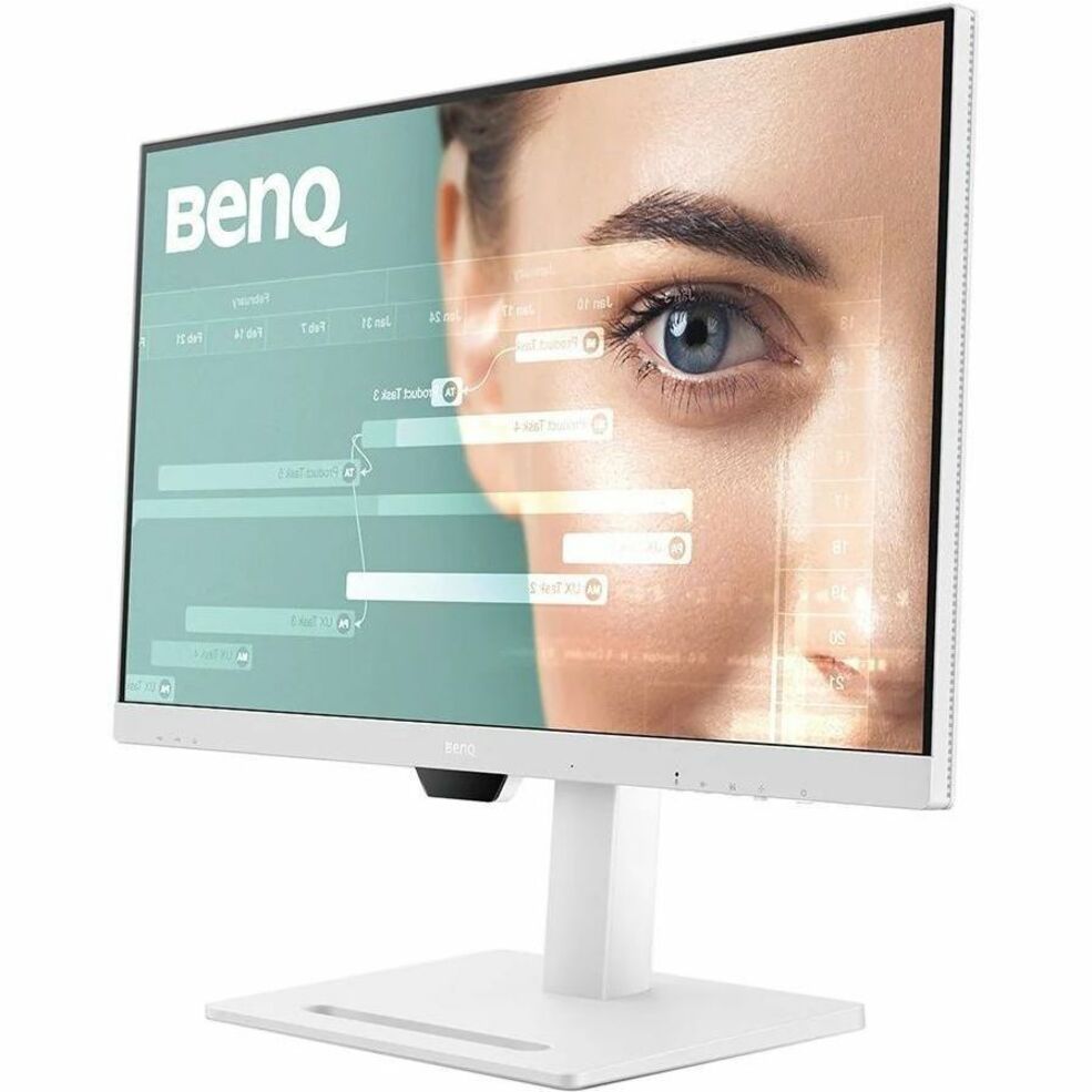 BenQ GW2790QT 27" 2K QHD LED Monitor, USB-C Ergonomic Eye-Care Display, 350 Nit IPS Panel, 99% sRGB, White, Built-in Speakers & Mic, Height Adjustable Stand - GW2790QT (1 Year Warranty)