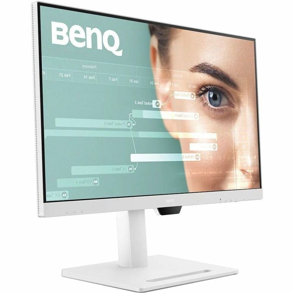 BenQ GW2790QT 27" 2K QHD LED Monitor, USB-C Ergonomic Eye-Care Display, 350 Nit IPS Panel, 99% sRGB, White, Built-in Speakers & Mic, Height Adjustable Stand - GW2790QT (1 Year Warranty)