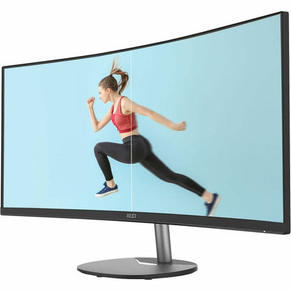 MSI Pro MP341CQ 34" UW-QHD LCD Monitor, 100Hz FreeSync, 1500R Curved, VA Panel, HDR Ready, Built-in Speakers, Anti-Flicker, Low Blue Light, Black - PROMP341CQ (3 Year Warranty)