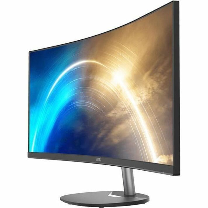 MSI Pro MP341CQ 34" UW-QHD LCD Monitor, 100Hz FreeSync, 1500R Curved, VA Panel, HDR Ready, Built-in Speakers, Anti-Flicker, Low Blue Light, Black - PROMP341CQ (3 Year Warranty)