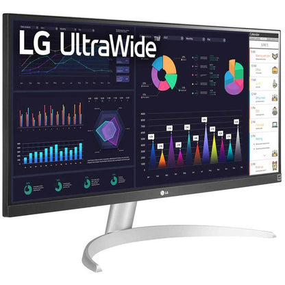 LG 29" UltraWide (WFHD) 100Hz, IPS with HDR 10 Compatibility, AMD FreeSync, and USB Type-C, White (29WQ600-W.AUS)