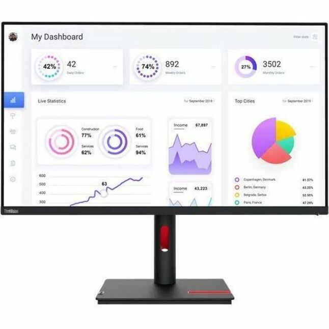 Lenovo Monitors 63D2ZAR1US (1 Year Warranty)