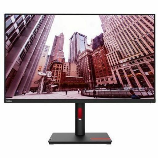 Lenovo ThinkVision T32h-30 32" WQHD LED Monitor, IPS, 4ms, 350 Nit, USB-C Hub, Webcam, Height Adjustable, EPEAT Gold, RoHS Compliant Black - 63D3ZAR1US (3 Year Warranty)