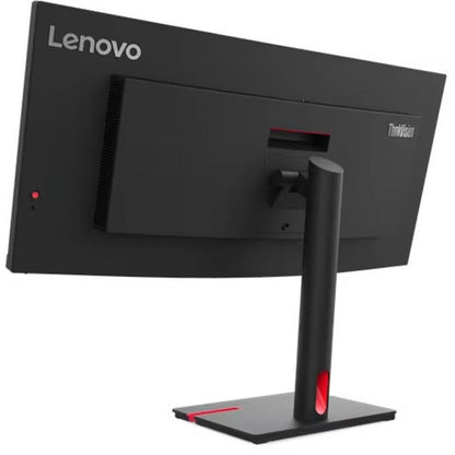 Lenovo ThinkVision T34w-30 34" Curved UW-QHD LED Monitor, 3440x1440, VA Panel, USB-C Hub, Webcam, HDMI/DP, Height Adjustable, Eye Comfort, Raven Black - 63D4ZAR1US (3 Year Warranty)