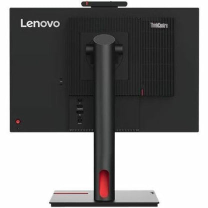 Lenovo ThinkCentre TIO22GEN5 22" LED Monitor, Full HD IPS Display, Eye Comfort Technology, 1080p Webcam, Built-in Speakers, Height Adjustable Stand, Black - 12N8GAR1US (3 Year Warranty)