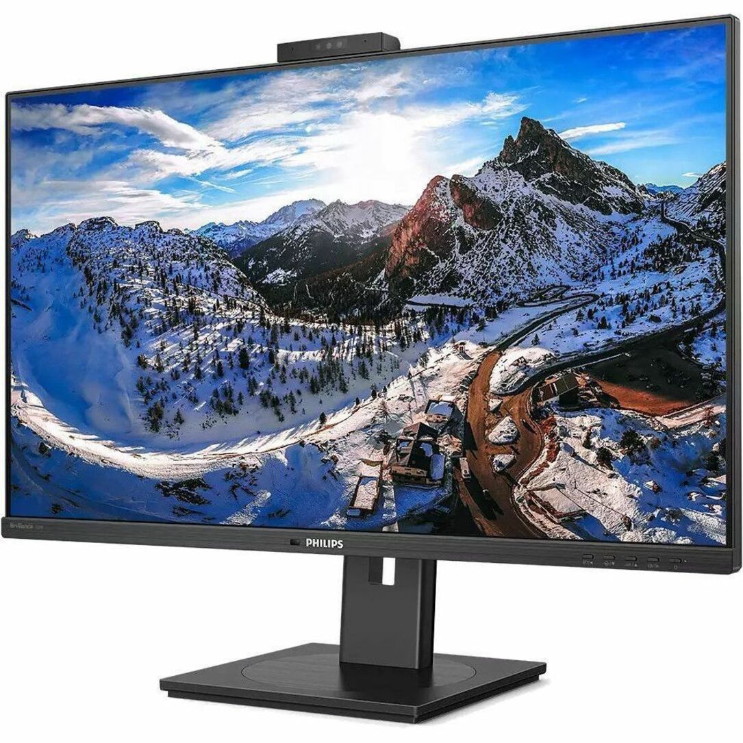 Philips P-line 31.5" 4K UHD IPS Monitor with Built-in Webcam, USB-C Docking, RJ45, PowerSensor, Windows Hello, 350 Nit, 75Hz, HDMI/DP - 329P1H (4 Year Warranty)