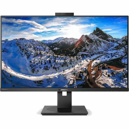 Philips P-line 31.5" 4K UHD IPS Monitor with Built-in Webcam, USB-C Docking, RJ45, PowerSensor, Windows Hello, 350 Nit, 75Hz, HDMI/DP - 329P1H (4 Year Warranty)