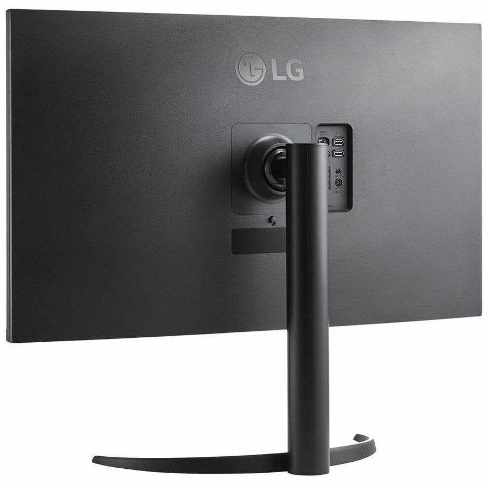 LG 32BR55U-B 32" 4K UHD LCD Monitor, HDR10, USB-C Hub, ErgoStand, VA Panel, 3840x2160, DisplayPort HDMI, Built-in Speakers, Height Adjustable (3 Year Warranty)