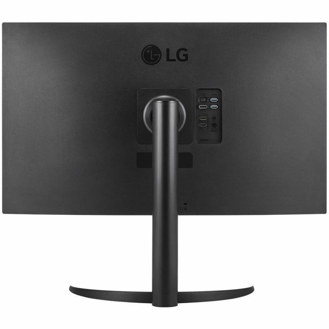 LG 32BR55U-B 32" 4K UHD LCD Monitor, HDR10, USB-C Hub, ErgoStand, VA Panel, 3840x2160, DisplayPort HDMI, Built-in Speakers, Height Adjustable (3 Year Warranty)