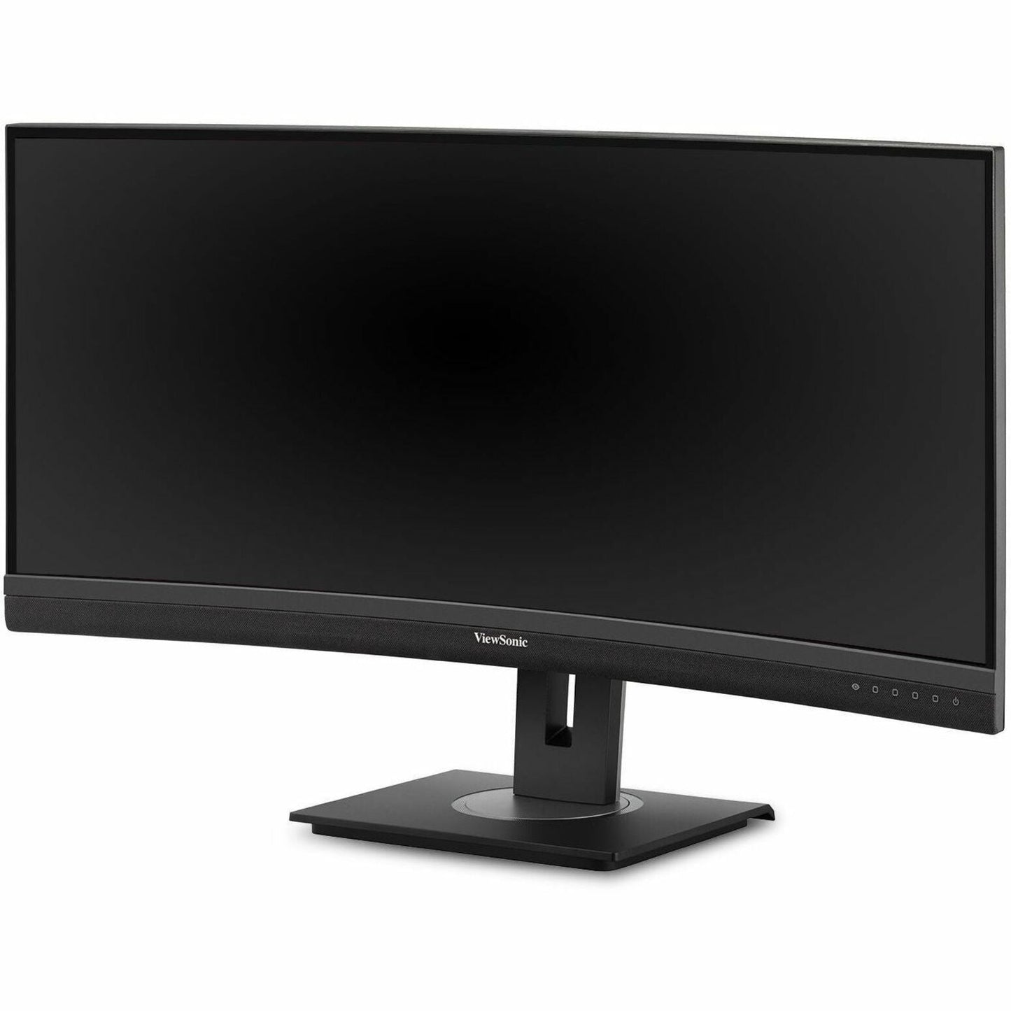 ViewSonic VG3456C 34" UWQHD Curved Docking Monitor, 100W USB-C, RJ45, 3440x1440, 21:9 Ultrawide, 400 Nit, Ergonomic Design, Built-in USB Hub, VESA Mount - VG3456C Black (3 Year Warranty)
