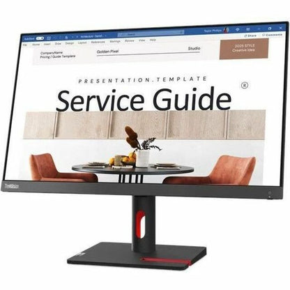 Lenovo ThinkVision S24i-30 24" Widescreen LED Monitor, 1920x1080 Full HD, IPS Technology, Eye Comfort, Anti-glare - 63DEKAR3US (3 Year Warranty)
