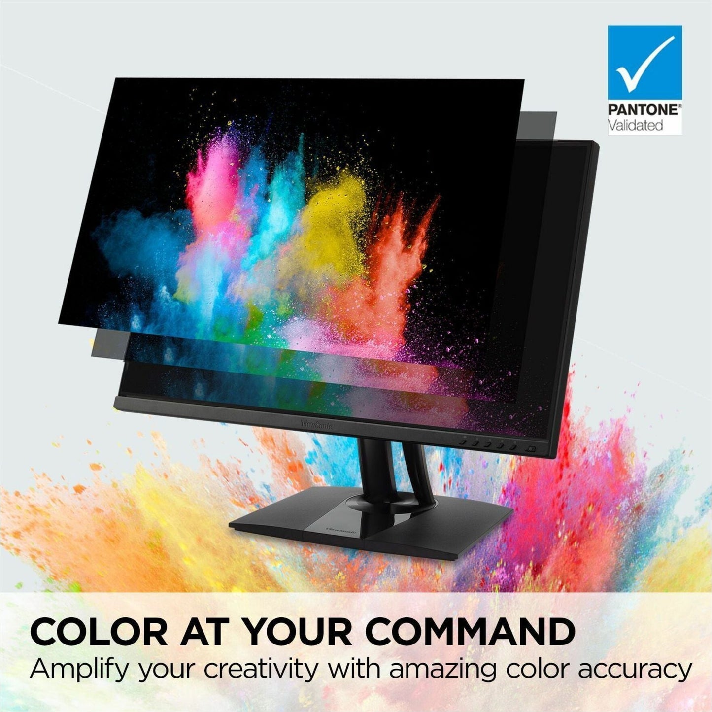 ViewSonic ColorPro VP275-4K 27" 4K UHD LED Monitor, USB-C Surface Compatible, IPS, Ergonomic Design, 360 Nit, 75Hz, VESA Mount, Built-in USB Hub (3 Year Warranty)